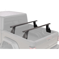 Rhino-Rack JC-01278 Reconn-Deck 2 Bar Vortex Truck Bed System for TOYOTA Tundra Gen3 XK70 CrewMax (SHORT 5.5' BED) & Double Cab 4DR Ute (01/2022-Curre