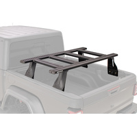 Rhino-Rack JC-01477 Reconn-Deck 2 Bar Truck Bed System & 4 NS Bars for TOYOTA Tundra Gen3 XK70 CrewMax (SHORT 5.5' BED) & Double Cab 4DR Ute (01/2022-