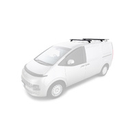Rhino-Rack Heavy Duty RCH Black 2 Bar Roof Rack for HYUNDAI Staria US4 5DR Van (01/2021-Current) - JC-01501
