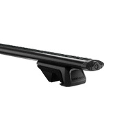 Rhino-Rack Vortex RX Black 2 Bar Roof Rack for FORD Ranger Wildtrak With Roof Rails 4DR Ute (04/2009-07/2011) - JC-01567
