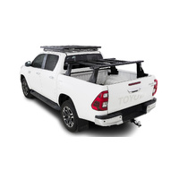 Rhino-Rack Reconn-Deck 2 Bar Ute Tub System & 4 NS Bars for TOYOTA Hilux Gen8 SR5 (A-Deck Tub - Without external hooks) Double Cab 4DR Ute (01/2015-Cu