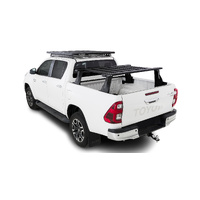 Rhino-Rack Reconn-Deck 2 Bar Ute Tub System & 6 NS Bars for TOYOTA Hilux Gen8 SR5 (A-Deck Tub - Without external hooks) Double Cab 4DR Ute (01/2015-Cu