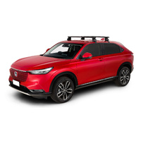Rhino-Rack Vortex 2500 Black 2 Bar Roof Rack for HONDA HR-V Gen3 5DR SUV (01/2022-Current) - JC-02095