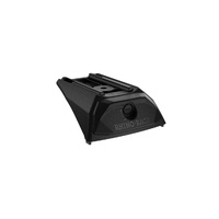 Rhino-Rack Heavy Duty RX300L Trackmount Black 2 Bar Roof Rack for TOYOTA Tarago Single Sliding Door (Excl. Sun Roof) 4DR Van (09/1990-06/2000) - JC-02