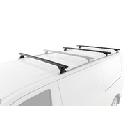 Rhino-Rack JC-06632 Sportz RX300H Trackmount Black 3 Bar Roof Rack for LDV Deliver 7 Gen1 LWB (Low Roof) 4DR Van (01/2024-Current)