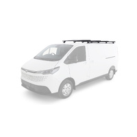 Rhino-Rack JC-06715 Sportz RLT600 Trackmount Black 4 Bar Roof Rack for LDV eDeliver 7 Gen1 LWB (Low Roof) 4DR Van (01/2024-Current)