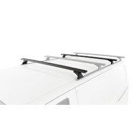 Rhino-Rack JC-06725 Sportz RX300H Trackmount Black 2 Bar Roof Rack for LDV eDeliver 7 Gen1 SWB (Low Roof) 4DR Van (01/2024-Current)