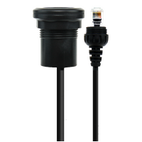 GME - 2 Metre IP67 Microphone Extension Lead with Panel Mount  Suit XRS-390C