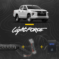 Lightforce - Viper 30" LED Light Bar Kit to suit Mitsubishi Triton MR 2018 - Onwards