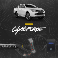 Lightforce - Viper 40" LED Light Bar Kit to suit Mitsubishi Triton MQ 2015 - 2018
