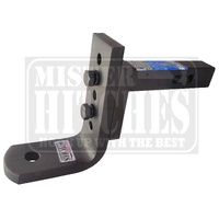 Mister Hitches Ball Mount Adjustable 12 Stage 40 X 40Mm Shank 1800Kg