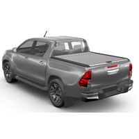 Mountain Top  MTR Manual Roller Cover to suit Toyota Hilux Dual Cab 2015 - Onwards (Silver) 