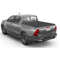 Mountain Top  MTR Manual Roller Cover to suit Toyota Hilux Dual Cab 2015 - Onwards (Black) 