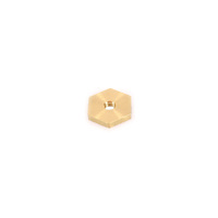 Rhino-Rack N036-BP - Rola Track M6 x 20.57mm x 3.5mm Brass Hex Nut (10 Pack)