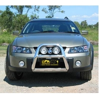 ECB Black Ripple Nudge Bar - Series 2 to suit Holden Commodore VY Aventra 2003 - 2004