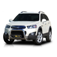 ECB Black Ripple Nudge Bar to suit Holden Captiva 7 Series 2 Non Sen Mod 03/11 - 12/15