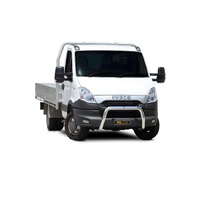 ECB Black Ripple Nudge Bar to suit Iveco Daily 50C 02/12 - 12/14
