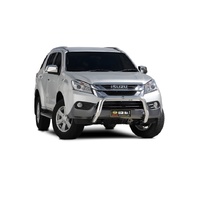 ECB Black Ripple Nudge Bar to suit Isuzu MU-X 11/13 - 01/17