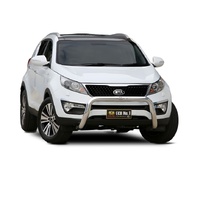 ECB Black Ripple Nudge Bar to suit Kia Sportage SL Series 05/14 - 09/15