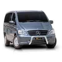 ECB Black Ripple Nudge Bar to suit Mercedes-Benz Vito 02/11 - 02/15