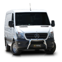 ECB Black Ripple Nudge Bar to suit Mercedes-Benz Sprinter 10/13 - 10/18