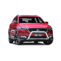 ECB Black Ripple Nudge Bar to suit MG ZS ExcITE PLUS 09/17 - Onwards