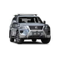 ECB Black Ripple Nudge Bar to suit Nissan Patrol Y62 TI 08/19 - Onwards