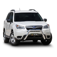 ECB Black Ripple Nudge Bar to suit Subaru Forester XT Model 02/13 - 12/15