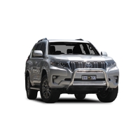 ECB Black Ripple Nudge Bar to suit Toyota Prado GXL 11/17 - Onwards