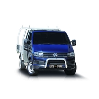 ECB Black Ripple Nudge Bar to suit Volkswagen Transporter 07/15 - 05/20