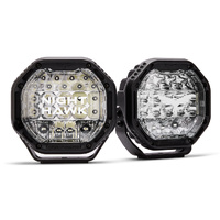 Bushranger Night Hawk 7" ADV Series LED Driving Light Kit