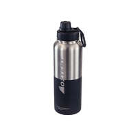 Oztent Alpine Stainless Vacuum Insulated Bottle - 1180ml - Silver/Black