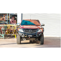 Piak Elite Loop Bullbar (Orange Recovery Points & Black Bash Plate) to suit Mazda BT-50  01/10/2011 - 30/06/2020