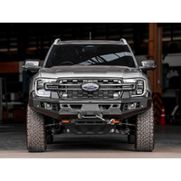 Piak Genesis Non Loop Bullbar (Black Recovery Points & Orange Bash Plate) with 90mm Fog Lights to suit Ford Everest UB / U704 01/06/2022 - Onwards