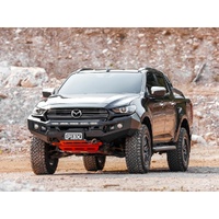 Piak Genesis Non Loop Bullbar (Orange Recovery Points & Bash Plate) to suit Mazda BT-50  01/07/2020 - 15/12/2024