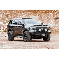 Piak Genesis Non Loop Bullbar (Black Recovery Points & Bash Plate) to suit Ford Everest UB / U704 01/06/2022 - Onwards