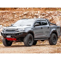 Piak Genesis Non Loop Bullbar (Black Recovery Points & Orange Bash Plate) to suit Isuzu D-Max RG 01/11/2023 - Onwards