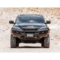 Piak Genesis Non Loop Bullbar (Black Recovery Points & Bash Plate) to suit Isuzu MU-X  01/06/2021 - 31/10/2024