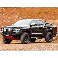 Piak Genesis Loop Bullbar (Black Recovery Points & Orange Bash Plate) to suit Mitsubishi Triton MV 01/12/2023 - Onwards