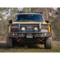 Piak Genesis Loop Bullbar (Orange Recovery Points & Black Bash Plate) to suit Toyota Prado 250 Series 01/08/2024 - Onwards