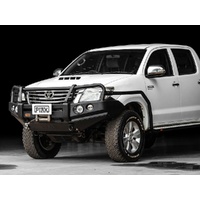 Piak Premium Loop Bullbar (Black Protection Plate) to suit Toyota Hilux  01/09/2011 - 30/06/2015