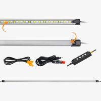 Hardkorr 100Cm Super Bright Led Light Bar Orange/White/Warm White With Cig  Diffusser 