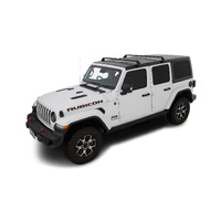 Rhino-Rack Vortex SG Black 2 Bar Roof Rack for JEEP Wrangler JL Hard Top 4DR 4WD (04/2019-Current) - SG59