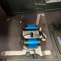 Scrub King Onboard Air Compressor Mount (Under Seat) With Outlet/Switch Kit to suit Nissan Patrol GU 1997 - 2016