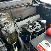 Scrub King Onboard Air Compressor Mount (Engine Bay) to suit Mitsubishi Pajero MN - NX 200 - 2021