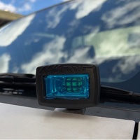 Scrub King Bonnet Hinge Ditch Light Bracket to suit Toyota Hilux 2005 - 2014