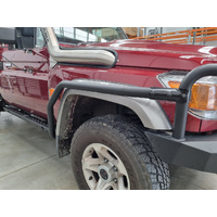 Offroad Animal Rock Sliders with Brush Rails, suitable for Toyota Land Cruiser 79 Single Cab, 2017 to 2023