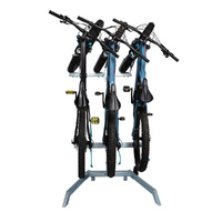 Single Trail EZ-EFS Vertical 3 Bike Carrier (Zinc Finish)