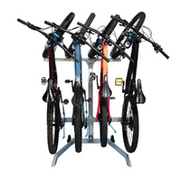 Single Trail EZ-EFS Vertical 4 Bike Carrier (Zinc Finish)