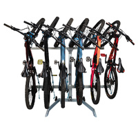 Single Trail EZ-EFS Vertical 6 Bike Carrier (Zinc Finish)